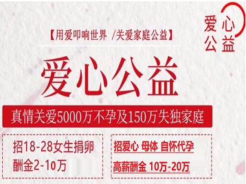 东至捐卵助孕生子 爱心志愿者招募
